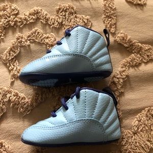 Light blue/ dark blue Jordans